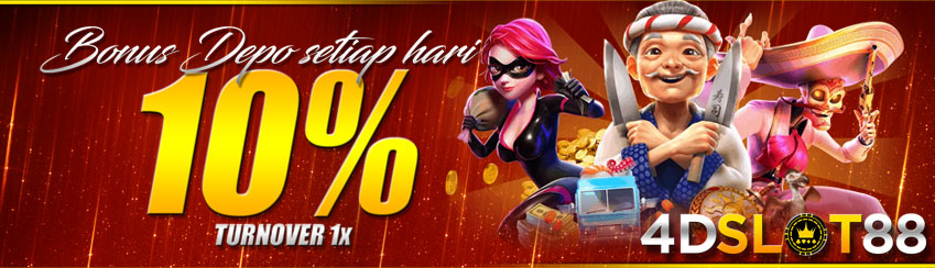 BONUS DEPOSIT 10% SETIAP HARI	