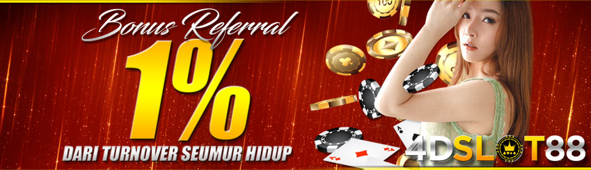 BONUS REFERRAL 1% SEUMUR HIDUP