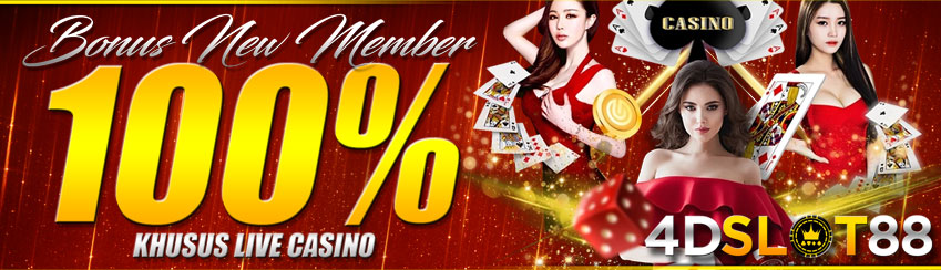 BONUS NEW MEMBER 100% KHUSUS LIVE CASINO