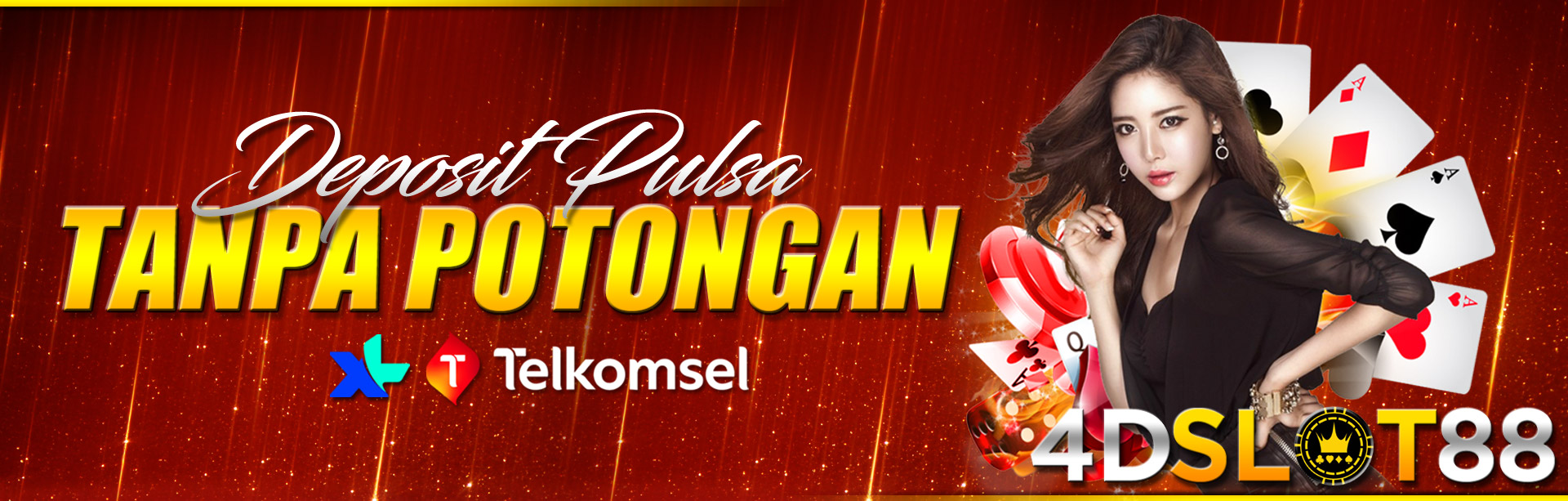 DEPOSIT PULSA TANPA POTONGAN